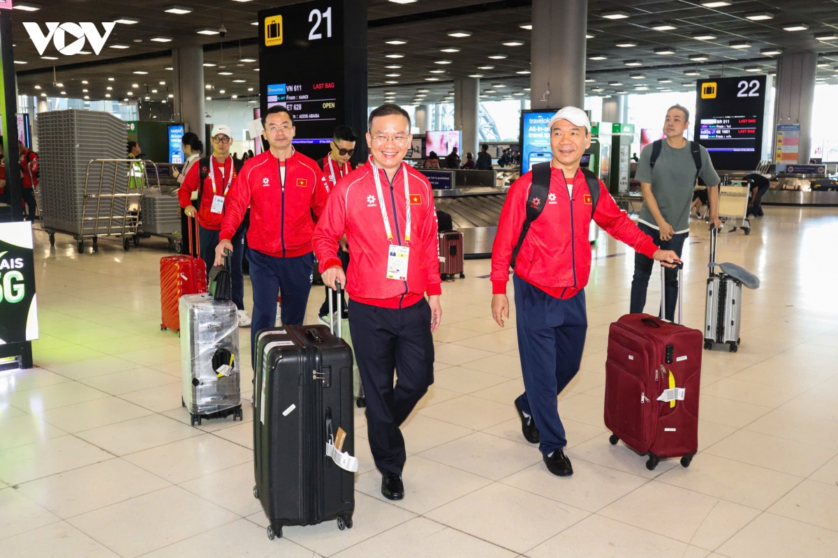 Doan the thao viet nam da den thai lan, quyet tam gianh 100 hcv sea games 33 hinh anh 2
