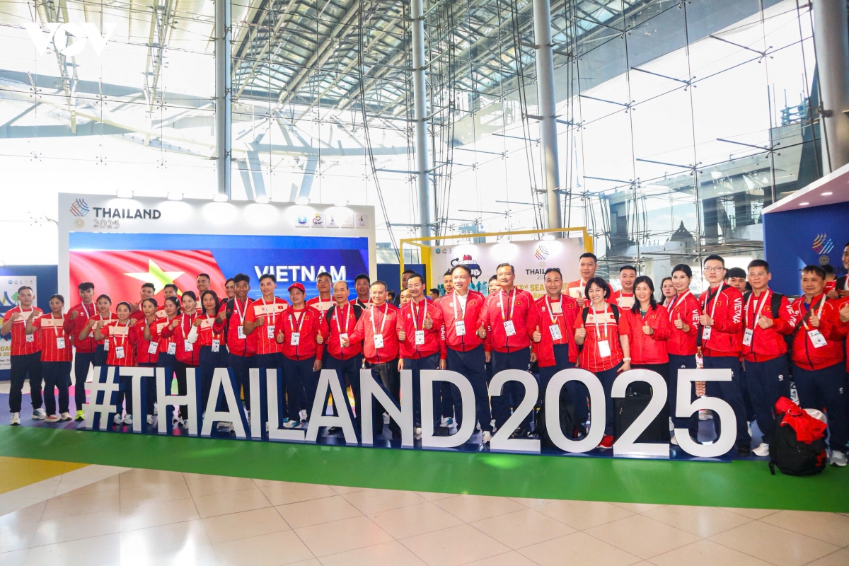 Doan the thao viet nam da den thai lan, quyet tam gianh 100 hcv sea games 33 hinh anh 1