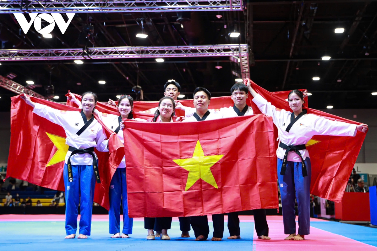 VĐV Taekwondo Việt Nam "trải lòng" khi giành HCV ngay lần đầu dự SEA Games