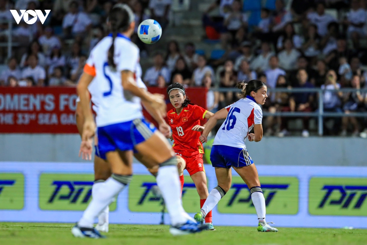 Dt nu viet nam thua Dt nu philippines, hut hcv sea games 33 hinh anh 24