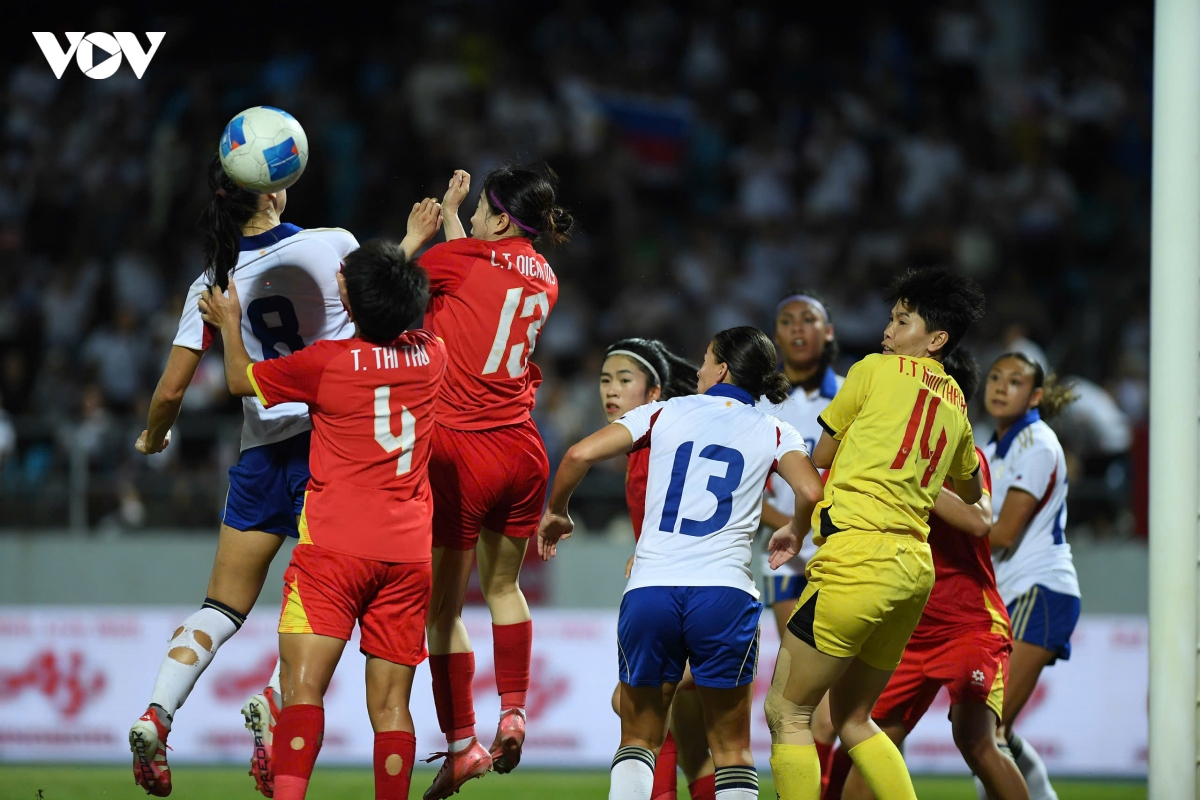Dt nu viet nam thua Dt nu philippines, hut hcv sea games 33 hinh anh 40