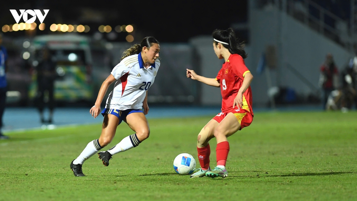 Dt nu viet nam thua Dt nu philippines, hut hcv sea games 33 hinh anh 46