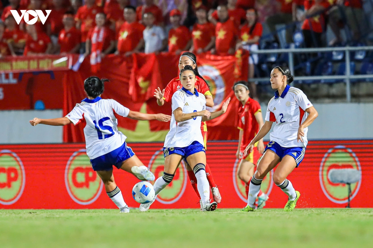Dt nu viet nam thua Dt nu philippines, hut hcv sea games 33 hinh anh 47