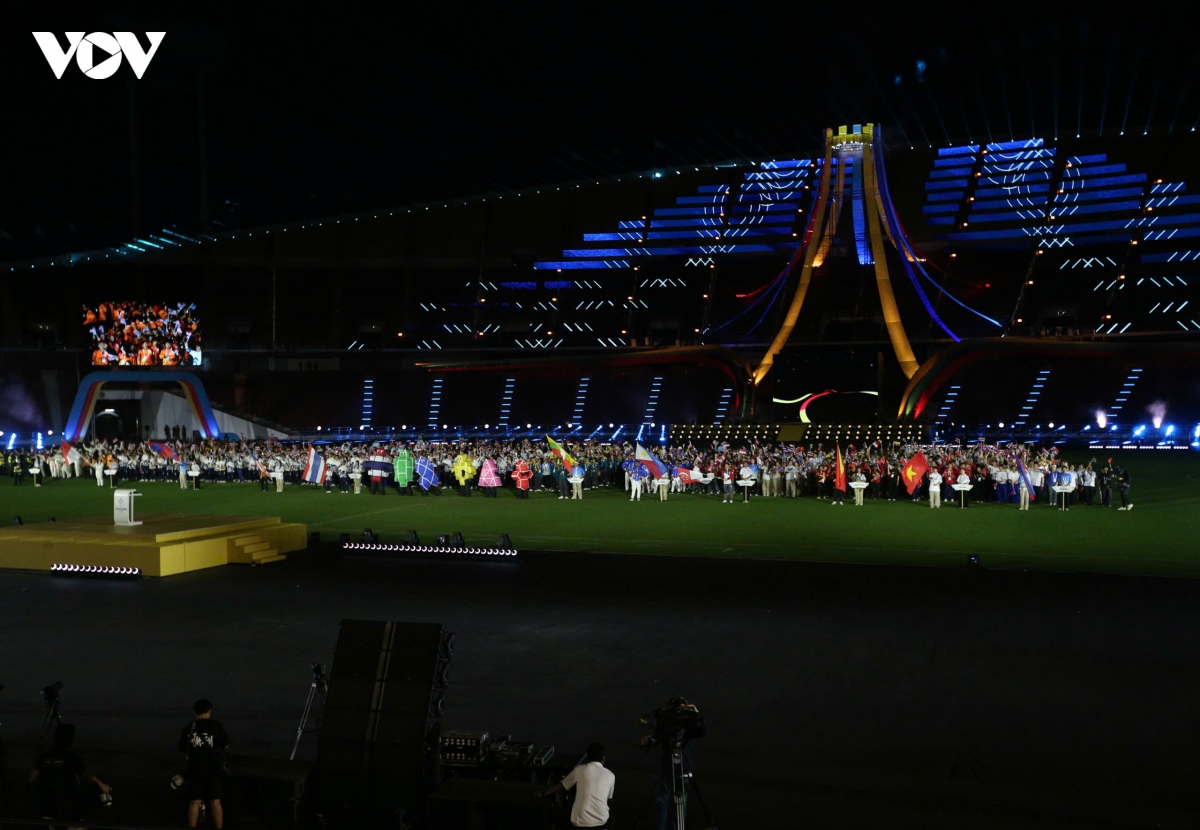 be mac sea games 33 Doan the thao viet nam dung thu 3 toan doan hinh anh 52