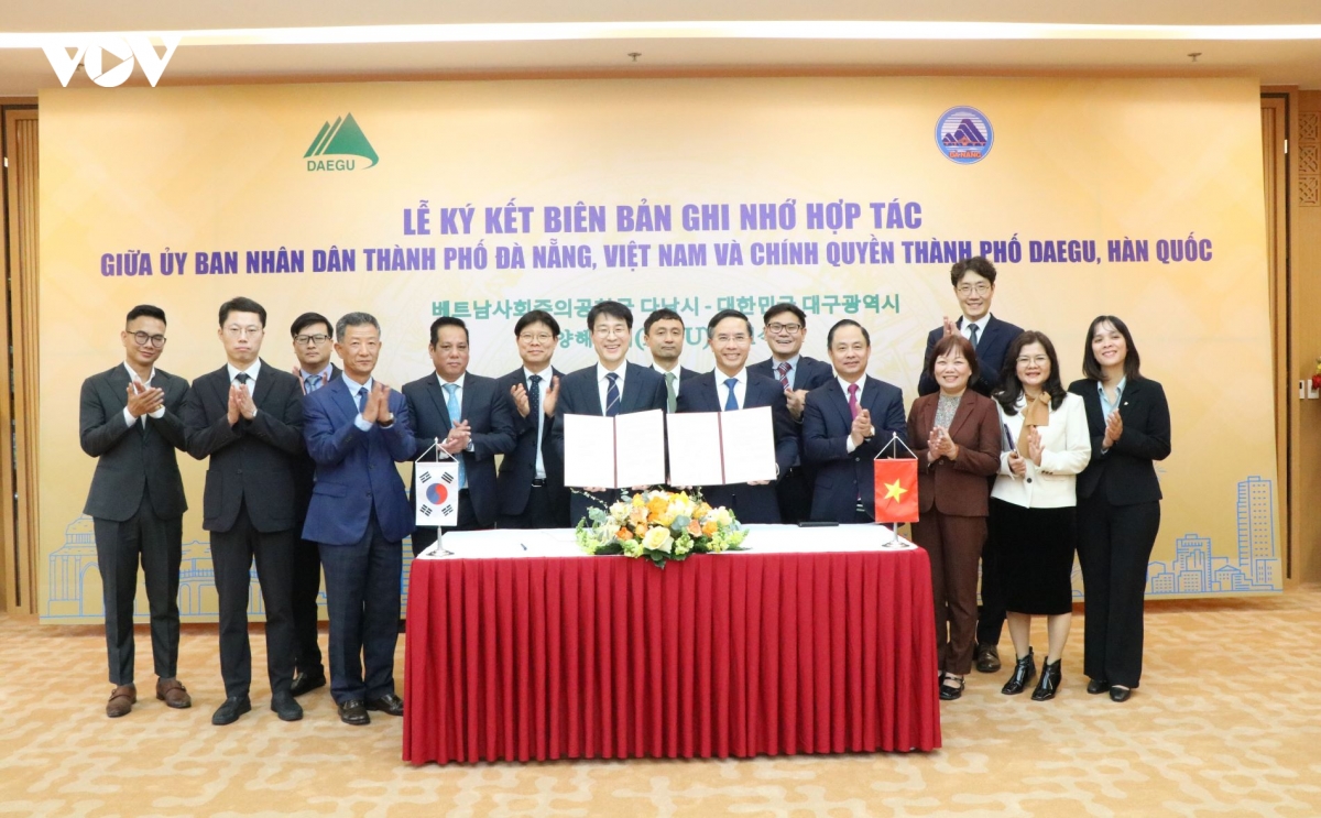 Da nang daegu ky bien ban ghi nho, mo rong hop tac song phuong hinh anh 3