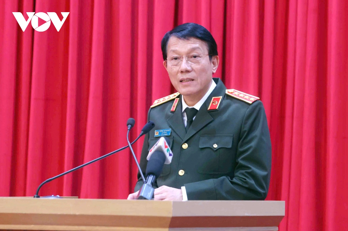 luc luong cong an nhan dan tao nen tang thuc hien thang loi cac muc tieu cua Dang hinh anh 1