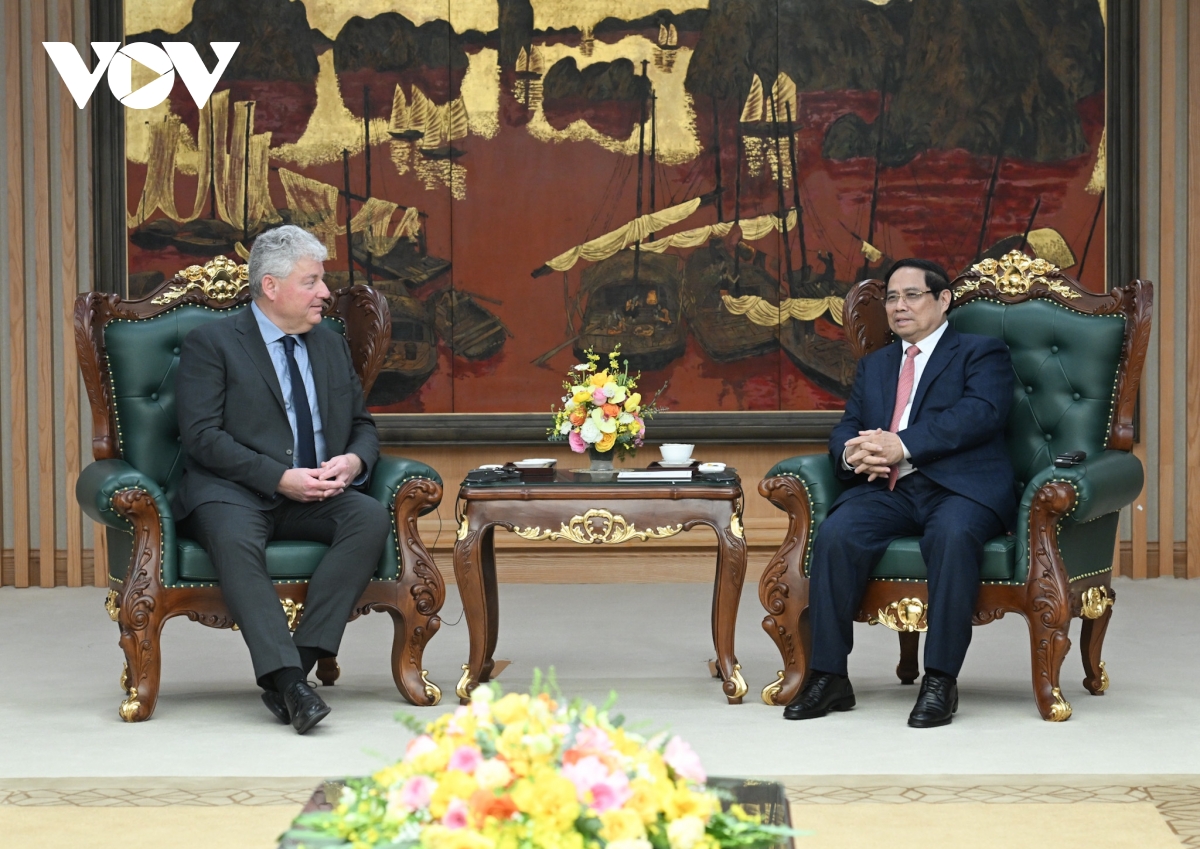 thu tuong pham minh chinh tiep lanh dao tap doan ban dan hang dau the gioi hinh anh 2