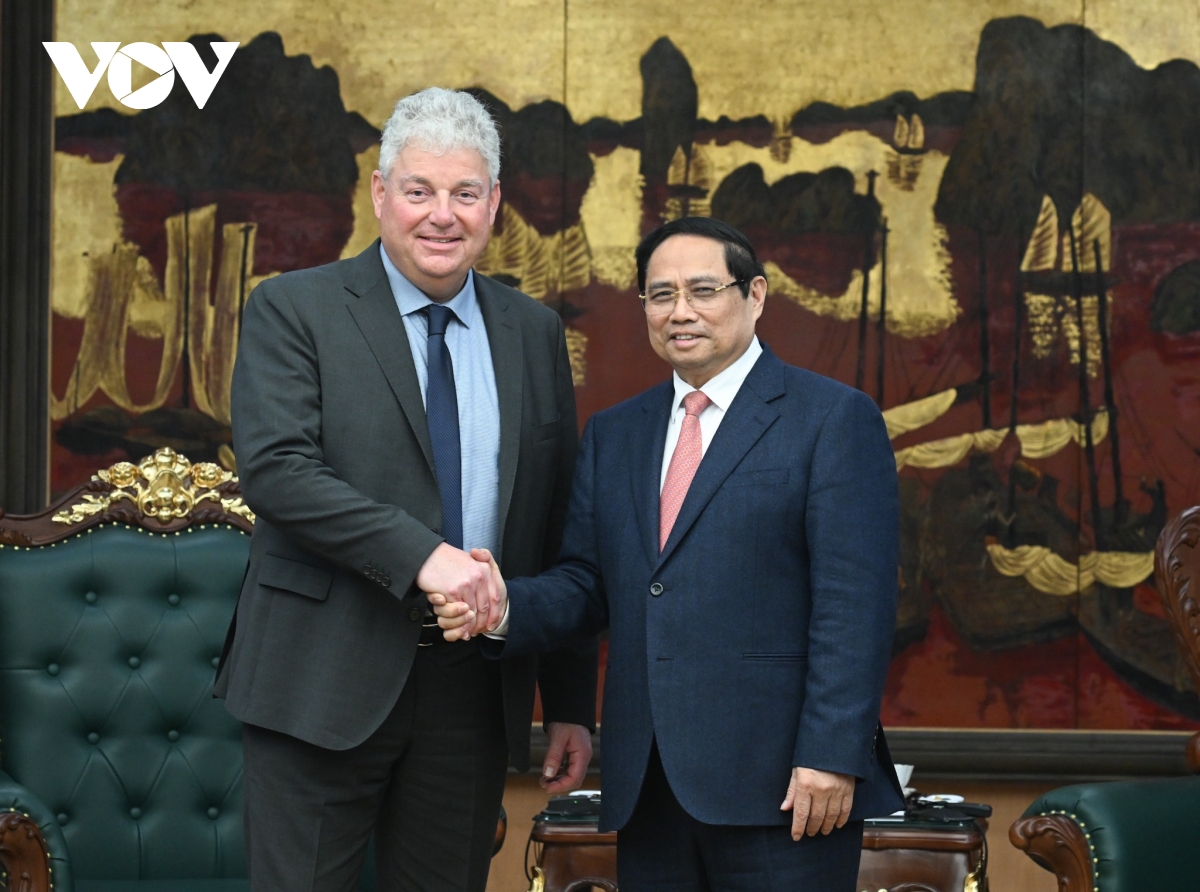 thu tuong pham minh chinh tiep lanh dao tap doan ban dan hang dau the gioi hinh anh 1