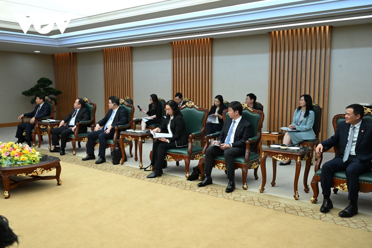 thu tuong pham minh chinh tiep lanh dao tap doan ban dan hang dau the gioi hinh anh 5