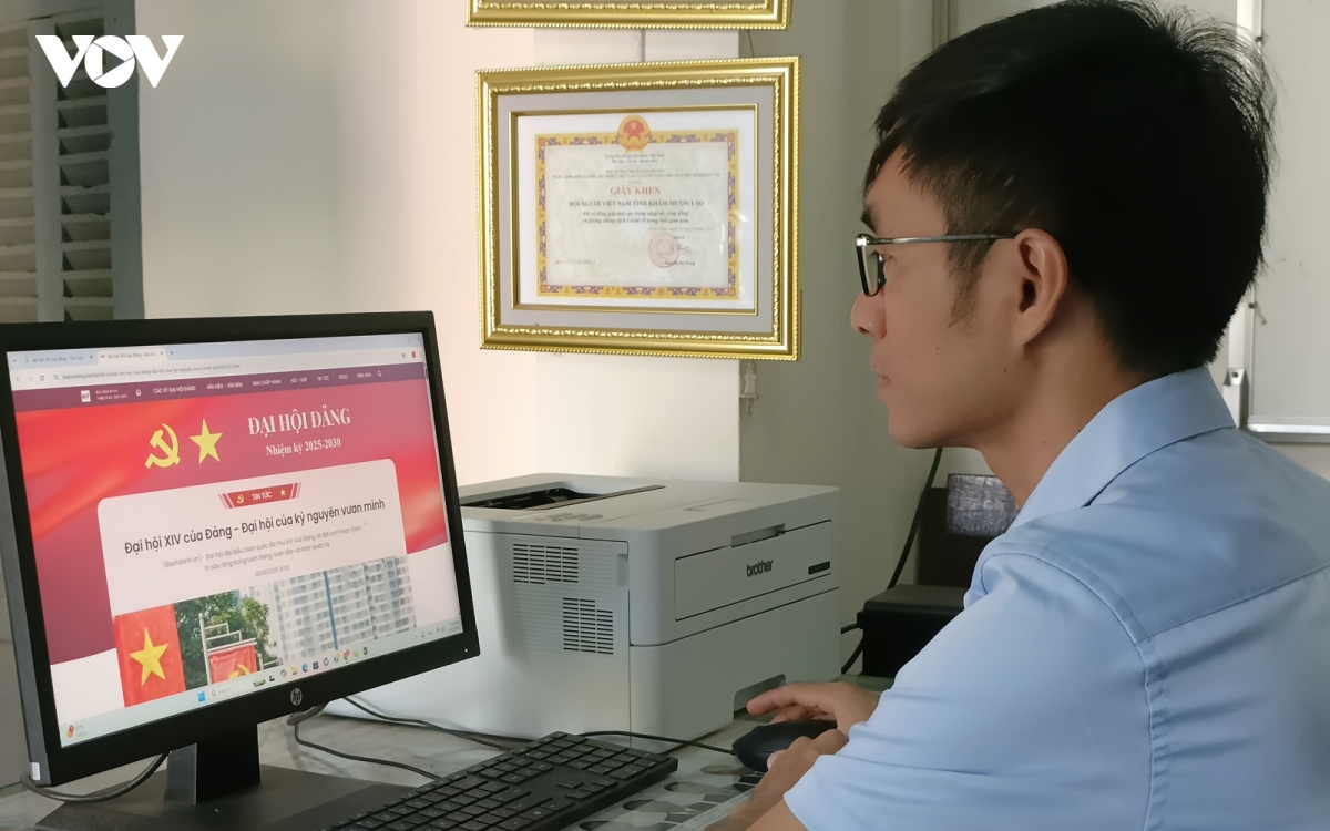 cong dong nguoi viet tai lao huong toi Dai hoi xiv cua Dang hinh anh 1