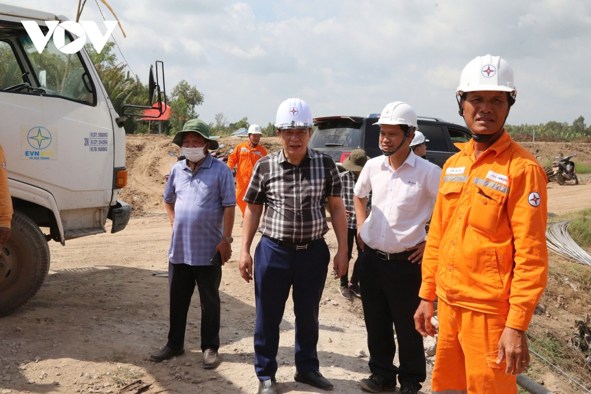 hoan thanh Duong day 110kv tran De - tram bien ap 220kv soc trang tai can tho hinh anh 1