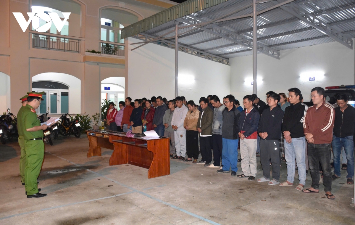 triet xoa duong day lo de, trieu tap 43 doi tuong o Da nang hinh anh 1