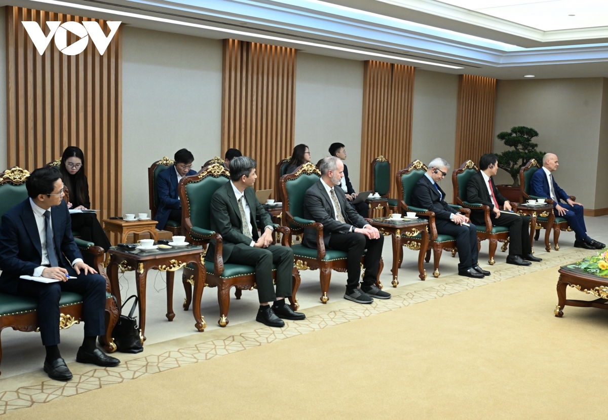 thu tuong pham minh chinh tiep lanh dao tap doan ban dan hang dau the gioi hinh anh 4