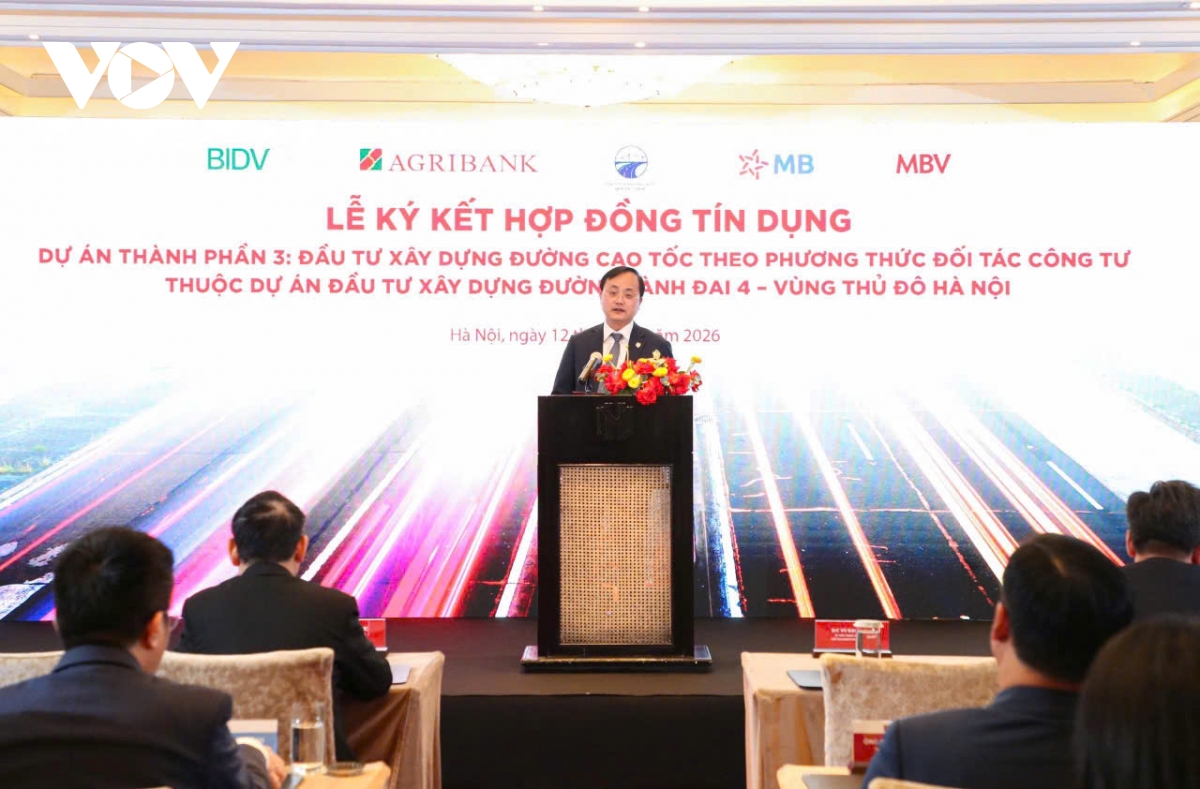ky hop dong tin dung hon 25.400 ty dong cho du an vanh dai 4 vung thu do ha noi hinh anh 2