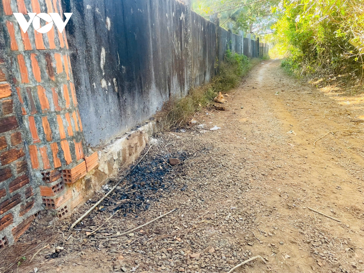 hien truong chon giau xe may dung gay an trong vu cuop ngan hang o gia lai hinh anh 5