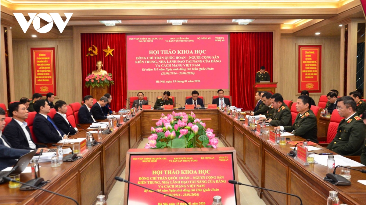 “Đồng chí Trần Quốc Hoàn - người cộng sản kiên trung, tài năng của Đảng"