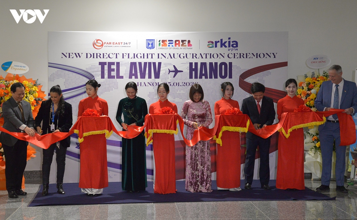 chuyen bay thang lich su giua israel va viet nam hinh anh 1