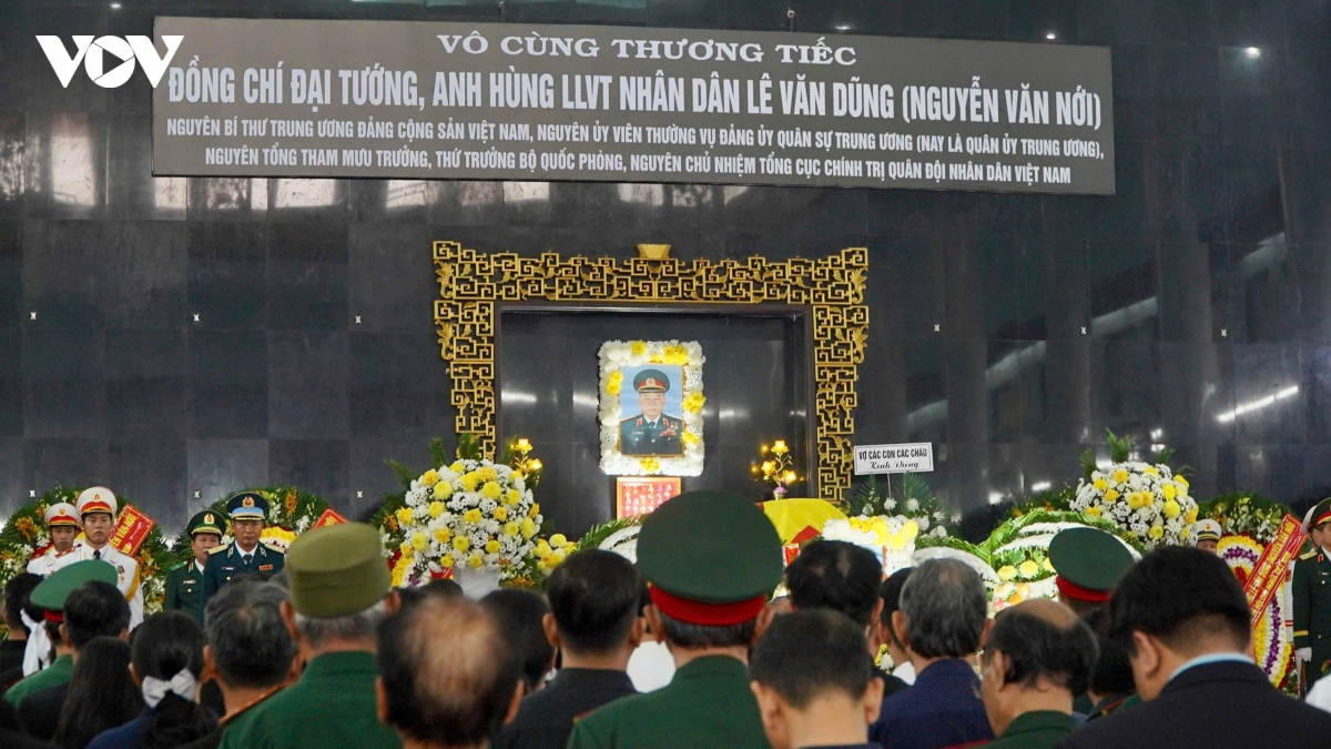 loi cam on cua gia dinh Dai tuong le van dung hinh anh 1