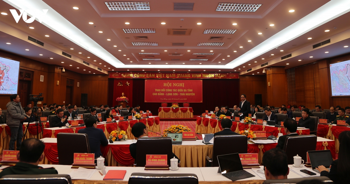 phat huy lien ket vung, dong luc dua cao bang, lang son va thai nguyen but pha hinh anh 1