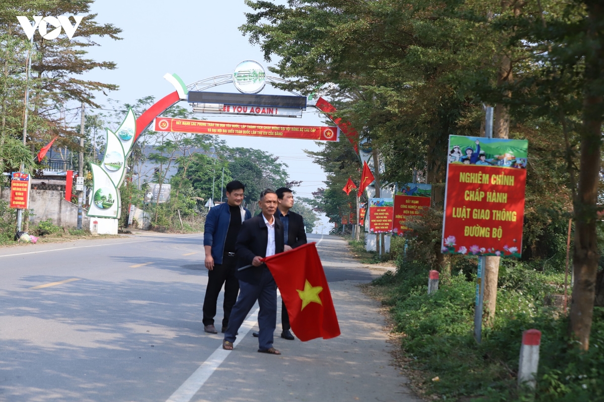 ninh binh ruc ro co hoa chao mung Dai hoi Dang toan quoc lan thu xiv hinh anh 2