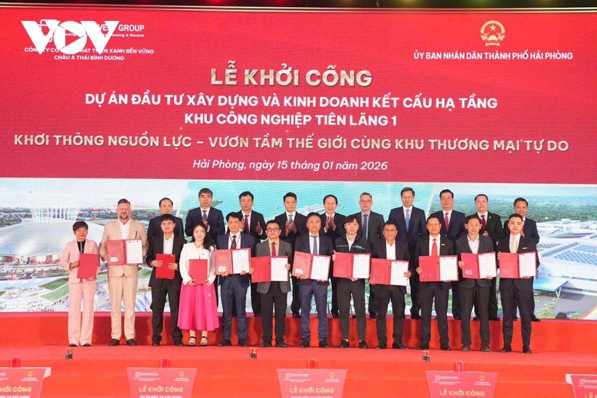 hai phong khoi cong 3 khu cong nghiep tong von dau tu 19 nghin ty dong hinh anh 2