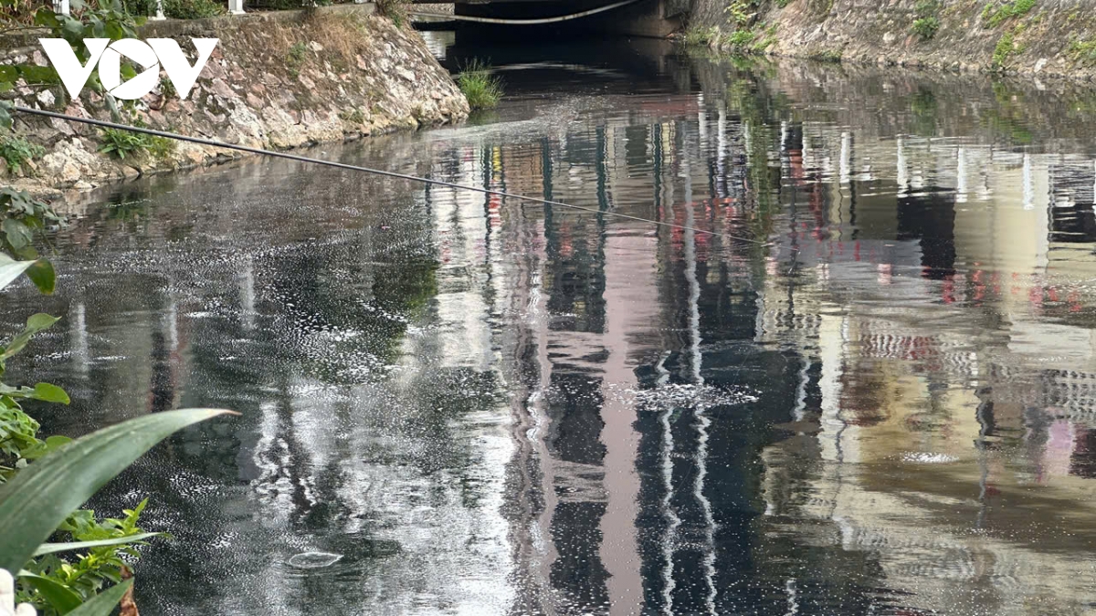 muong nuoc van o nhiem sau khi du an thu gom nuoc thai ho truc bach hoan thanh hinh anh 8