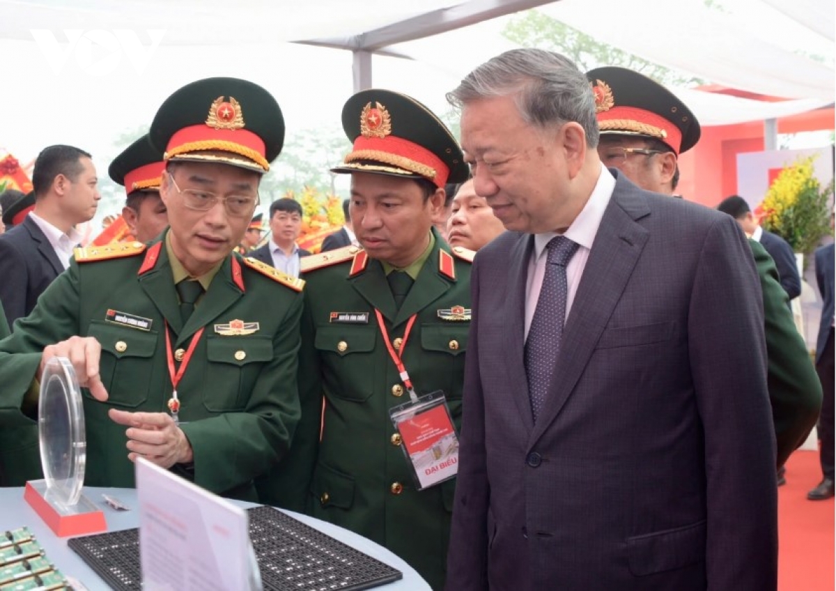 party leader attends groundbreaking of high-tech semiconductor manufacturing plant picture 1