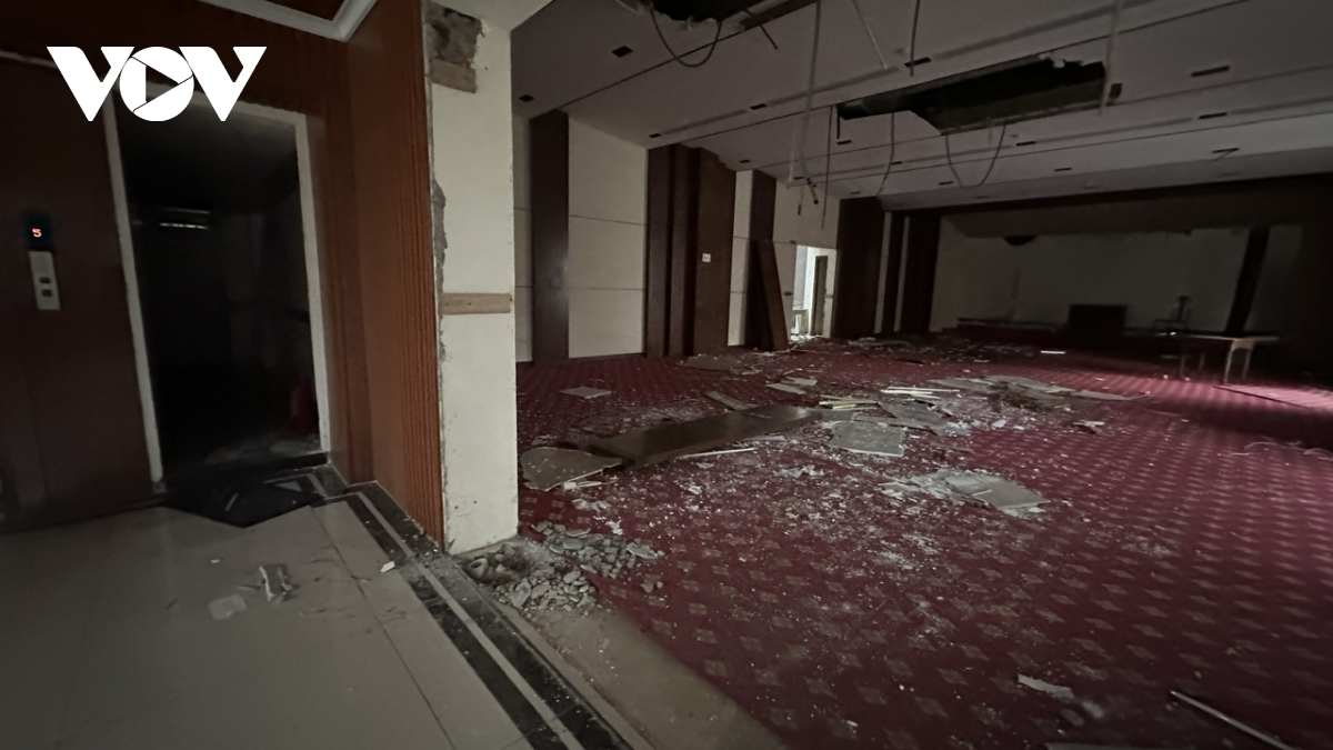 thao do cong trinh, giai phong mat bang khu vuc phia Dong ho hoan kiem hinh anh 13