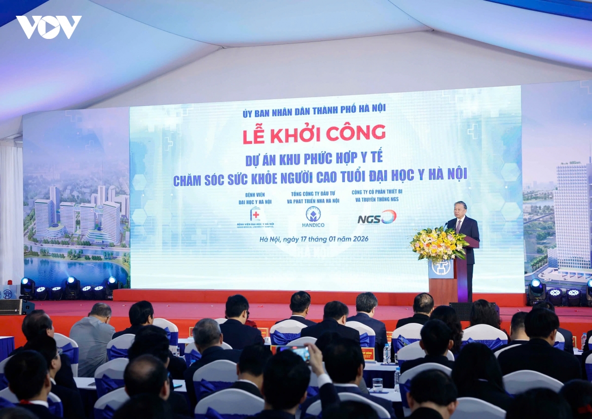 tong bi thu du le khoi cong du an phuc hop y te cham soc suc khoe nguoi cao tuoi hinh anh 3