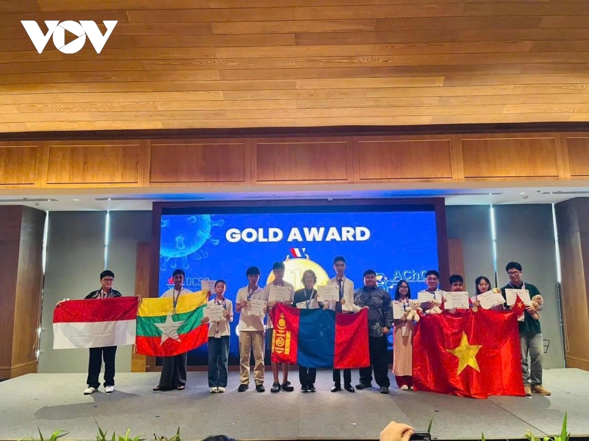Vietnamese students win 44 awards at Asian Chemistry Olympiad