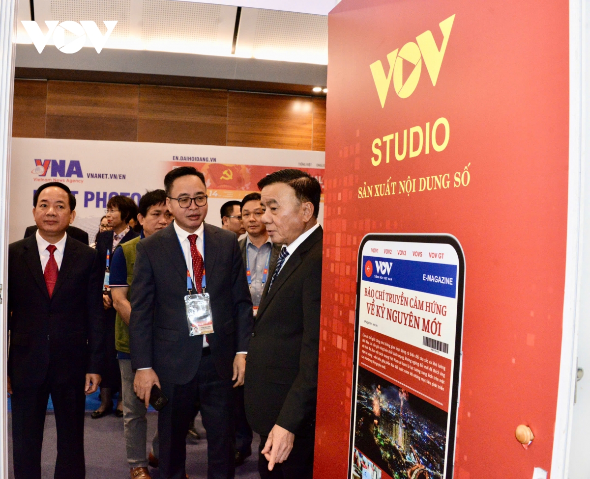 vov chuan bi ky luong, san sang lan toa toan dien thong tin Dai hoi xiv cua Dang hinh anh 3