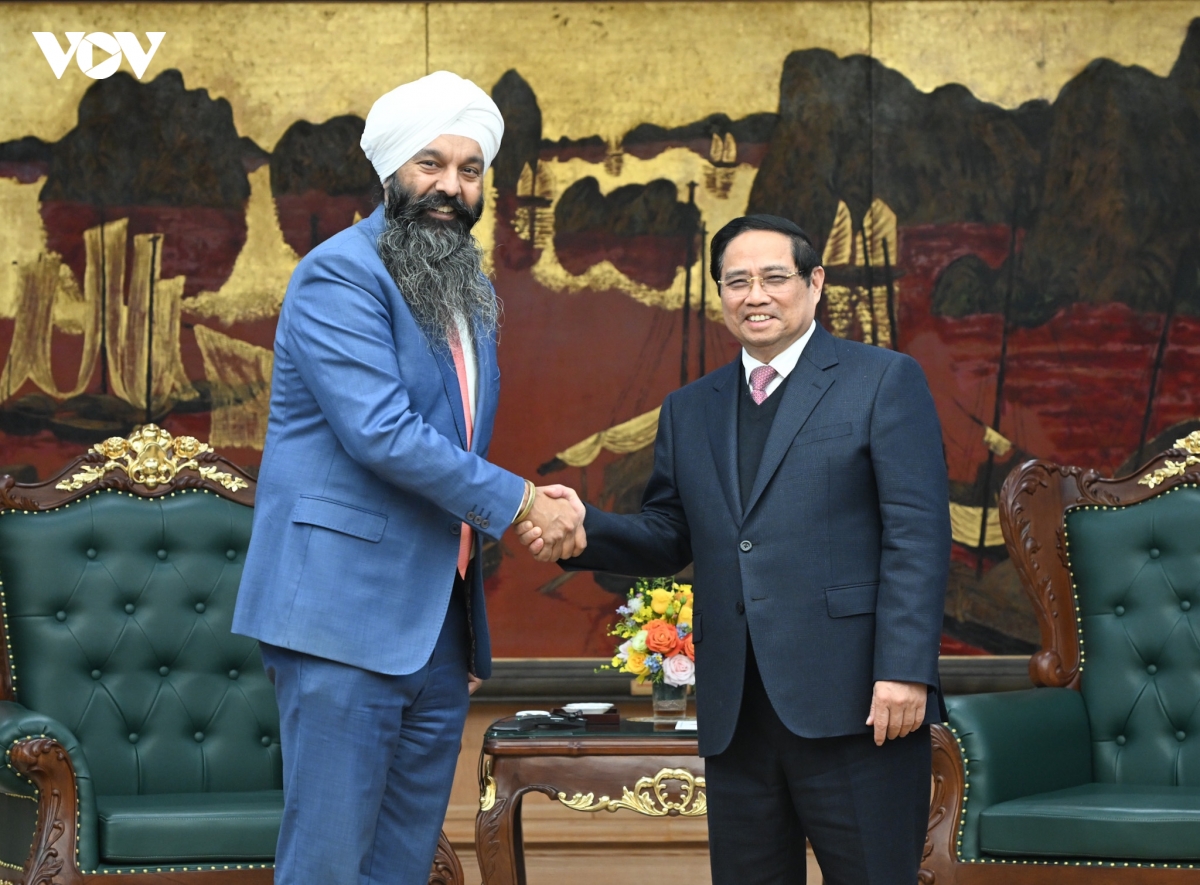 thu tuong pham minh chinh tiep bo truong phat trien quoc te canada hinh anh 2