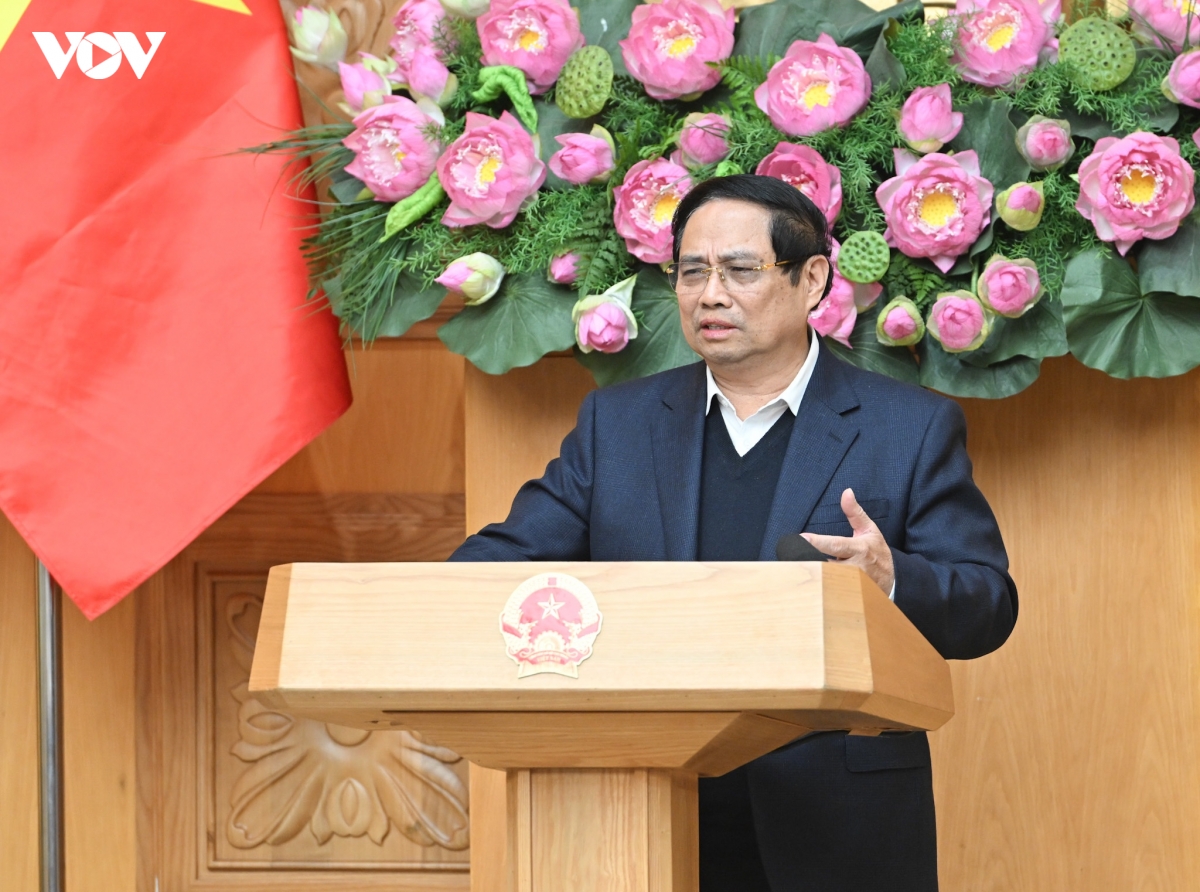 thu tuong chu tri phien hop bao cao tien do thuc hien chien dich quang trung hinh anh 1