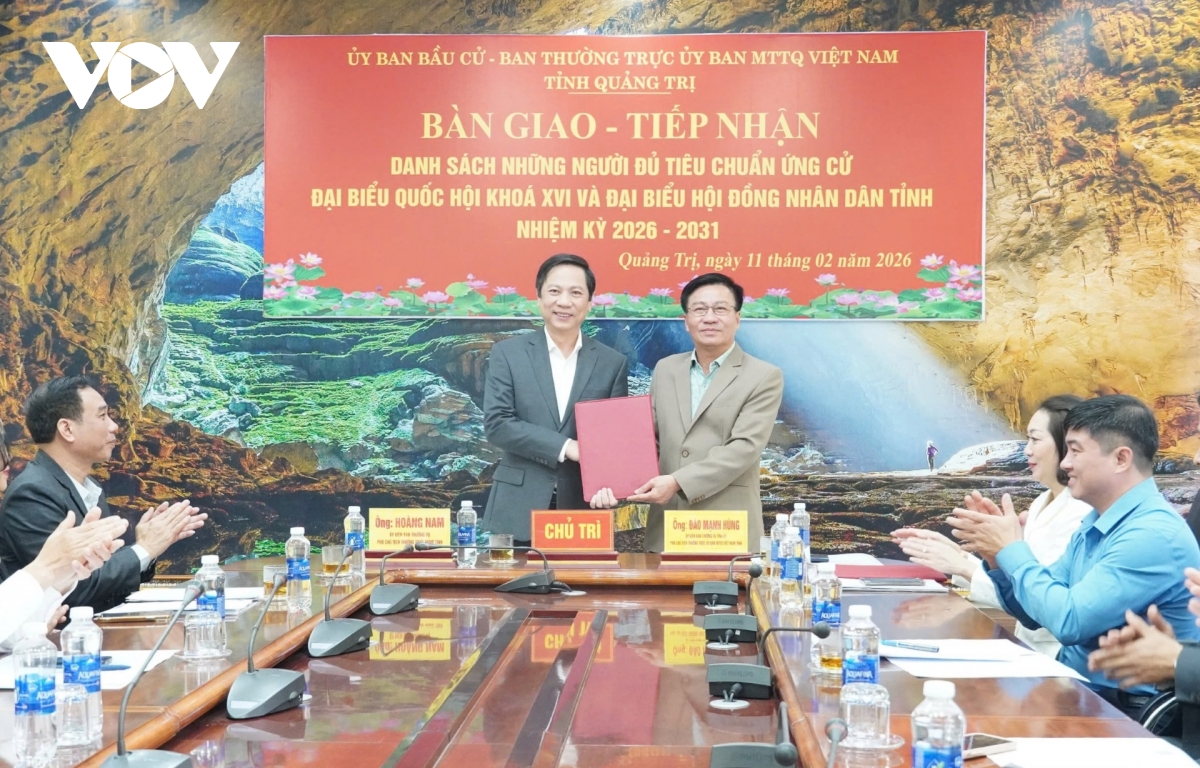 Quảng Trị "chốt" danh sách người đủ tiêu chuẩn ứng cử đại biểu Quốc hội khóa XVI