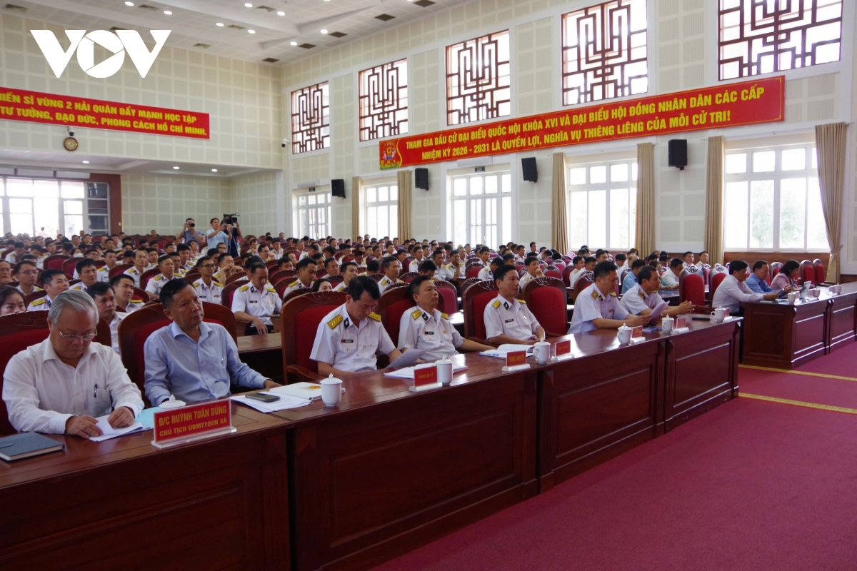 Sẵn sàng bầu cử sớm cho nhà giàn DK1 và tàu làm nhiệm vụ trên biển