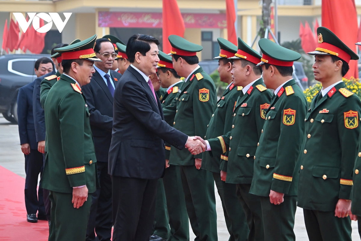 chu tich nuoc luong cuong tham, chuc tet o phu tho hinh anh 4