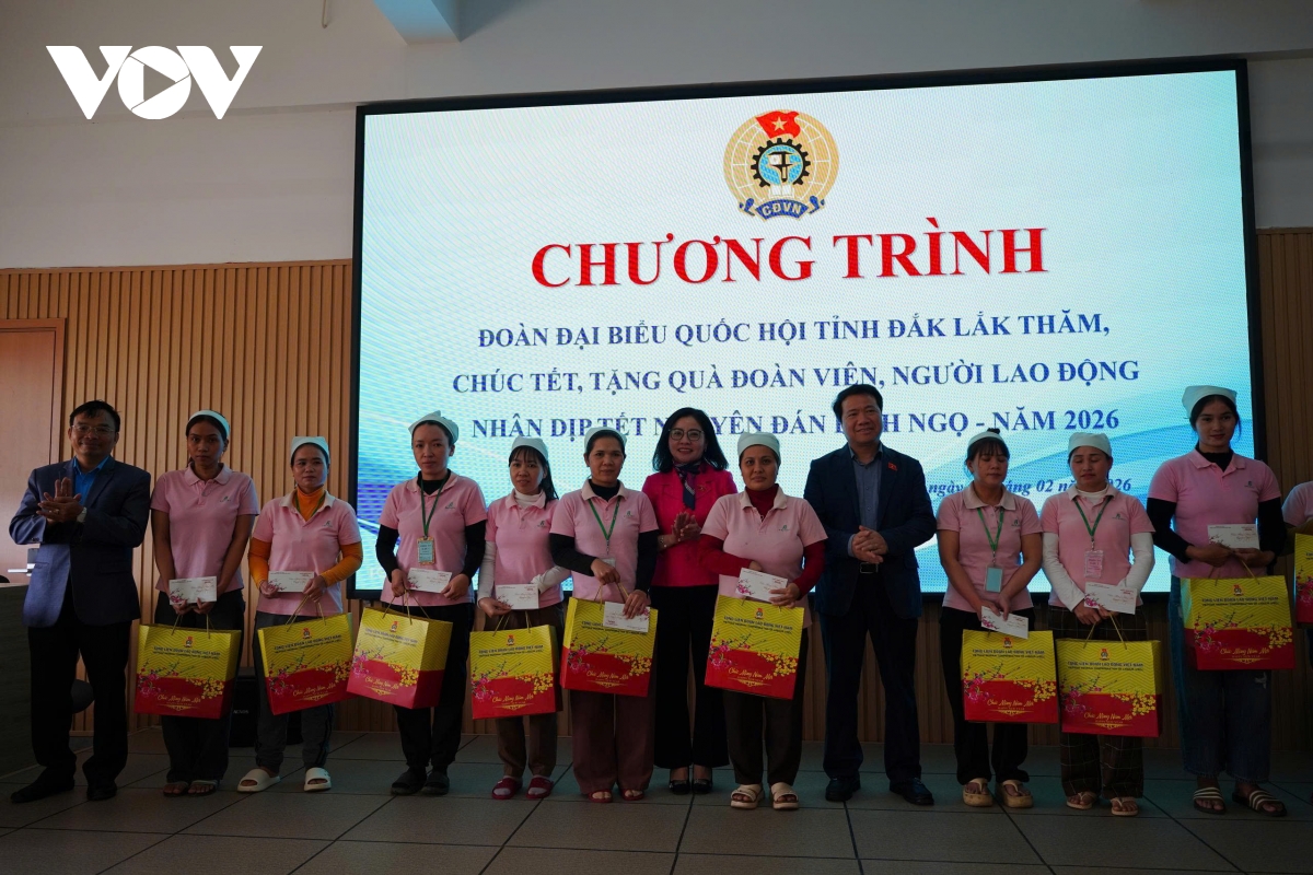 Đắk Lắk chăm lo để người dân đón Tết Bính Ngọ 2026 ấm áp, đủ đầy