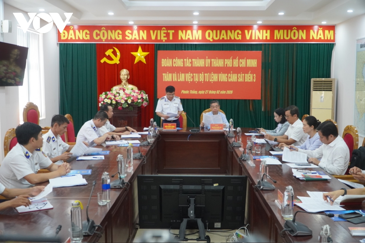 TP.HCM sẽ đồng hành cùng cảnh sát biển trong không gian phát triển mới