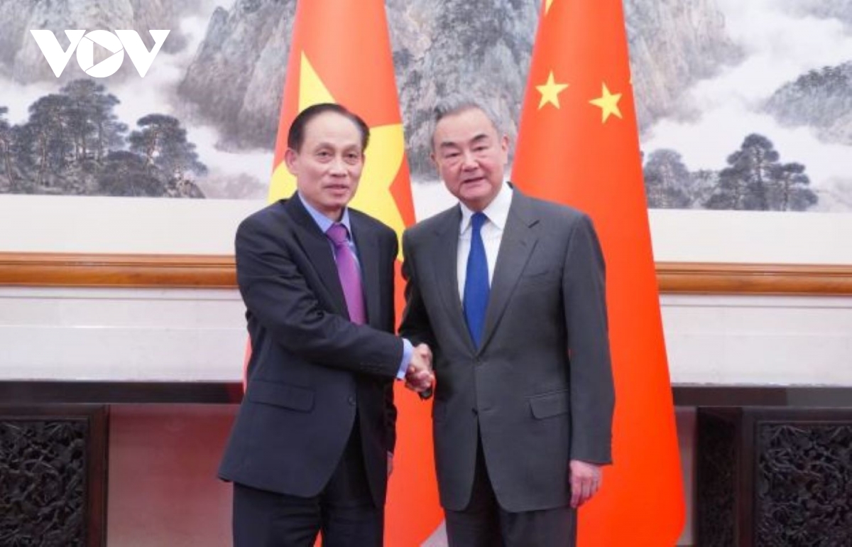 Bộ trưởng Lê Hoài Trung hội đàm với Bộ trưởng Trung Quốc Vương Nghị