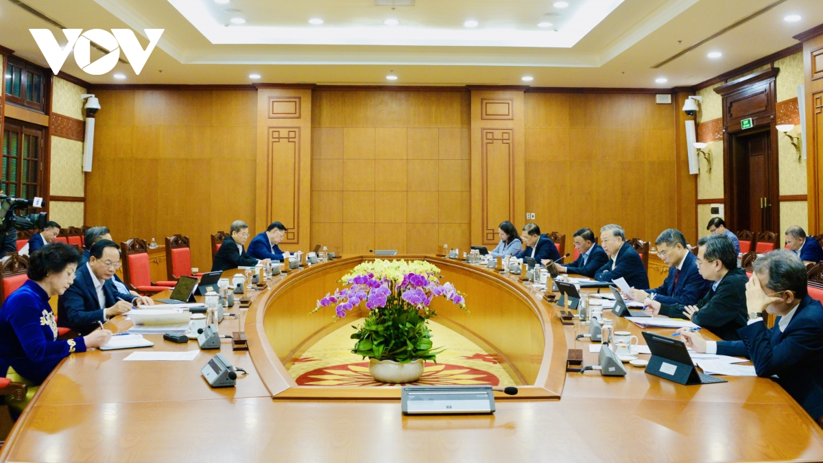 Toàn cảnh phiên họp Ban Bí thư