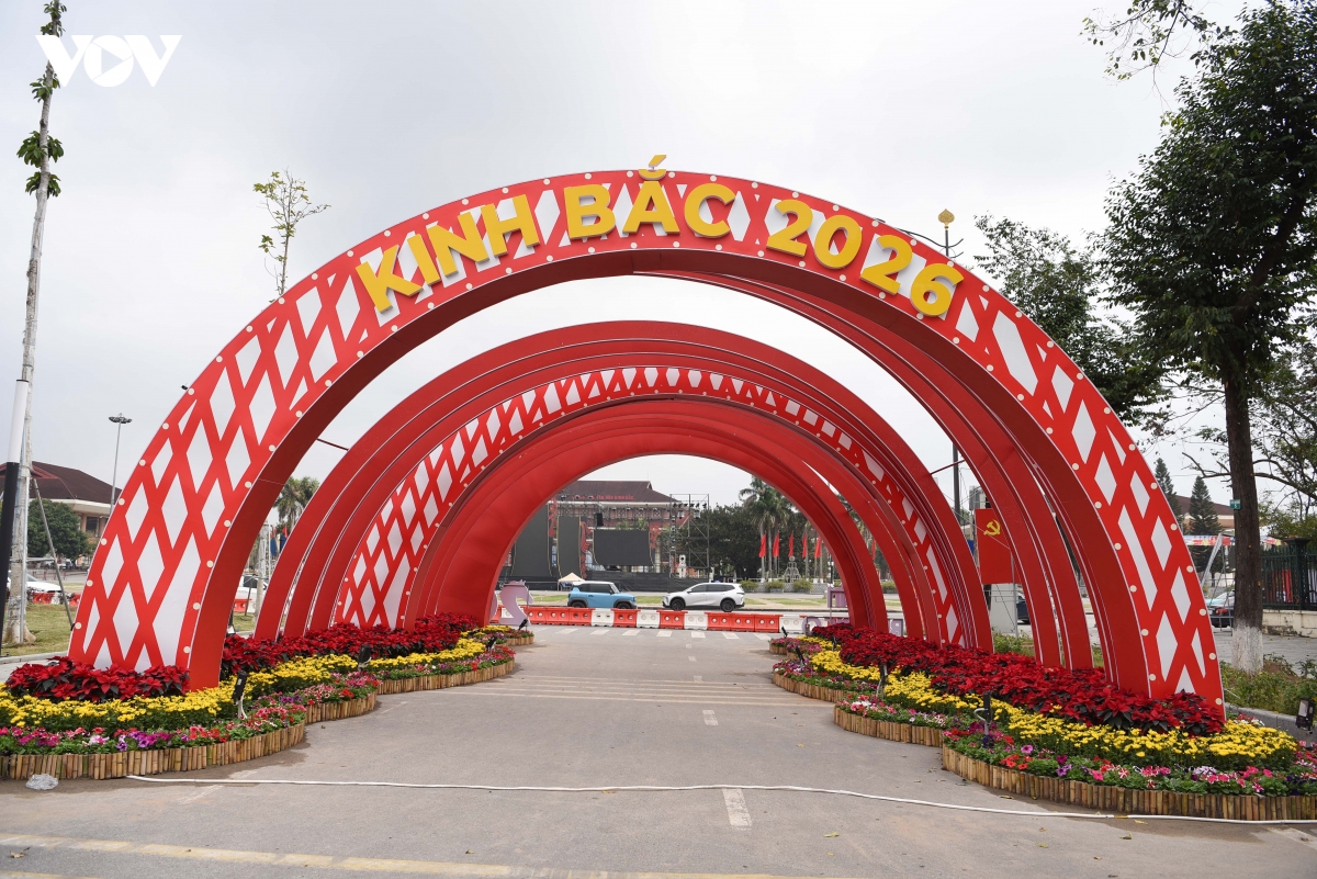 Duong hoa xuan kinh bac, bac ninh thu hut khach dip tet binh ngo 2026 hinh anh 13