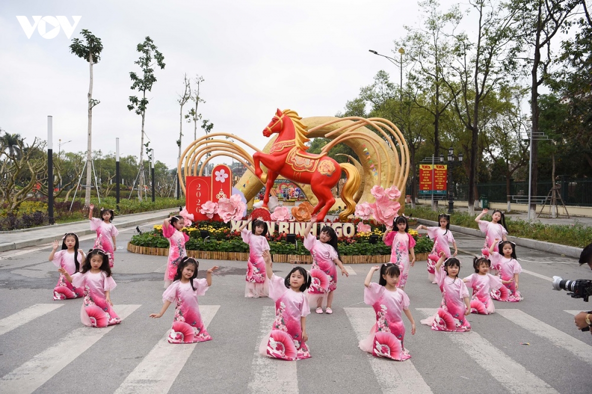 Duong hoa xuan kinh bac, bac ninh thu hut khach dip tet binh ngo 2026 hinh anh 6