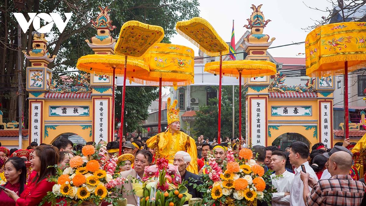 Lễ hội Đền Sái với nghi thức “rước Vua sống” đón nhận Di sản quốc gia