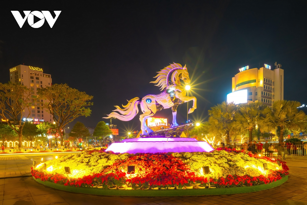 Hình ảnh linh vật ngựa tại thành phố Đà Nẵng