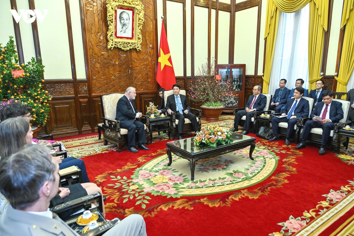chu tich nuoc luong cuong tiep Dai su cong hoa sec den chao tu biet hinh anh 1