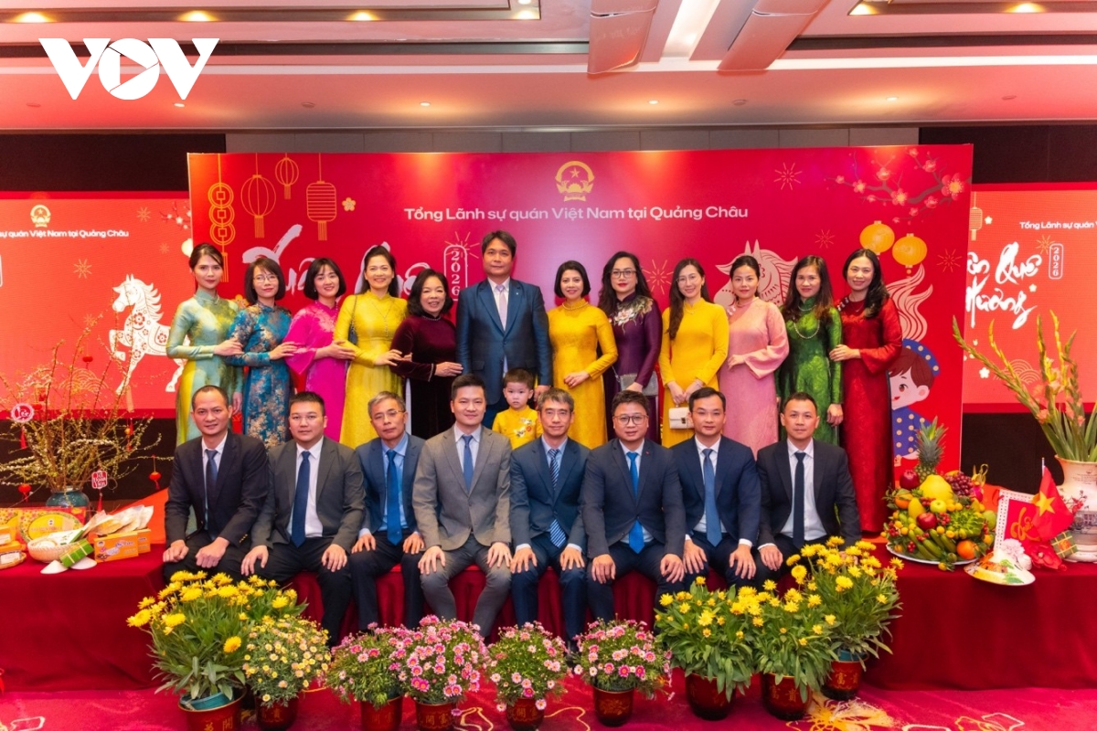 Kỷ niệm 76 năm quan hệ Việt Nam - Trung Quốc và Xuân Quê hương 2026 tại Quảng Châu