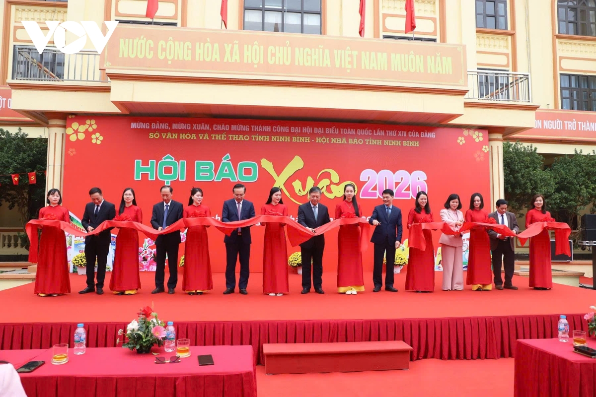 Hội Báo Xuân Bính Ngọ 2026, hội tụ sắc xuân báo chí tại Ninh Bình
