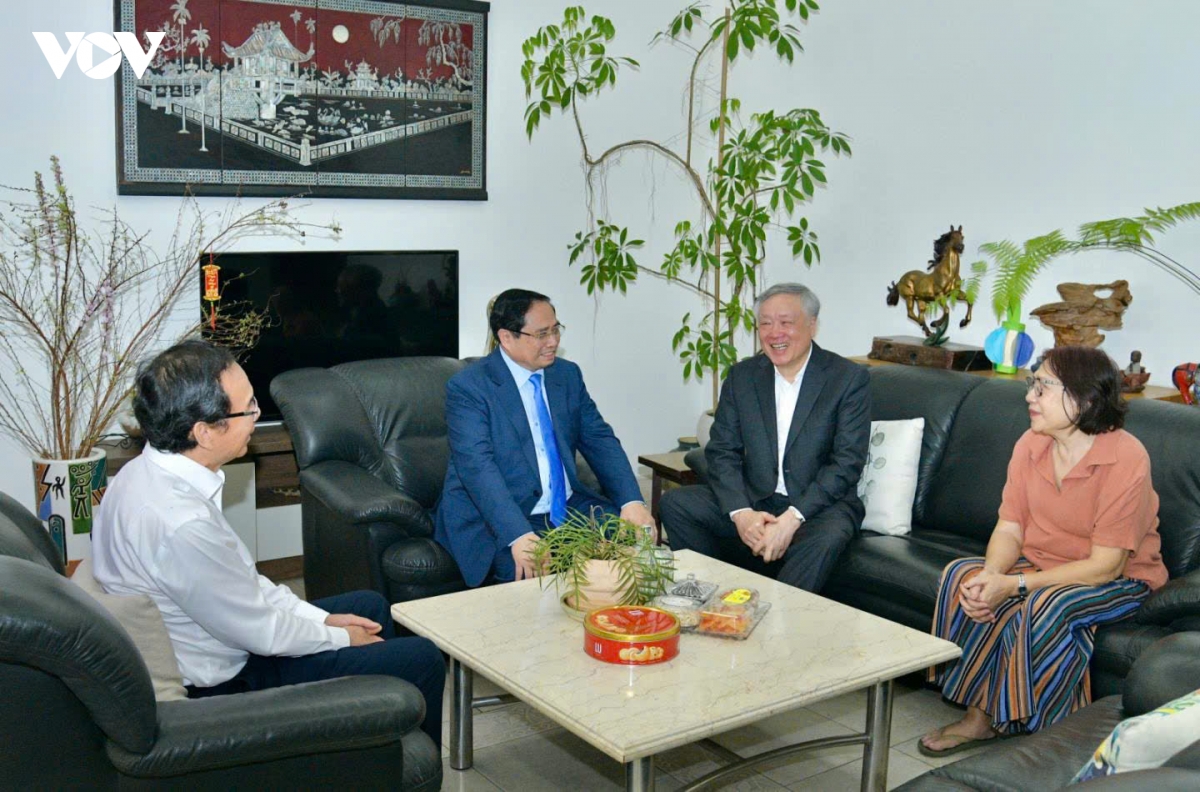 thu tuong pham minh chinh tham, chuc tet nguyen lanh dao Dang, nha nuoc hinh anh 5
