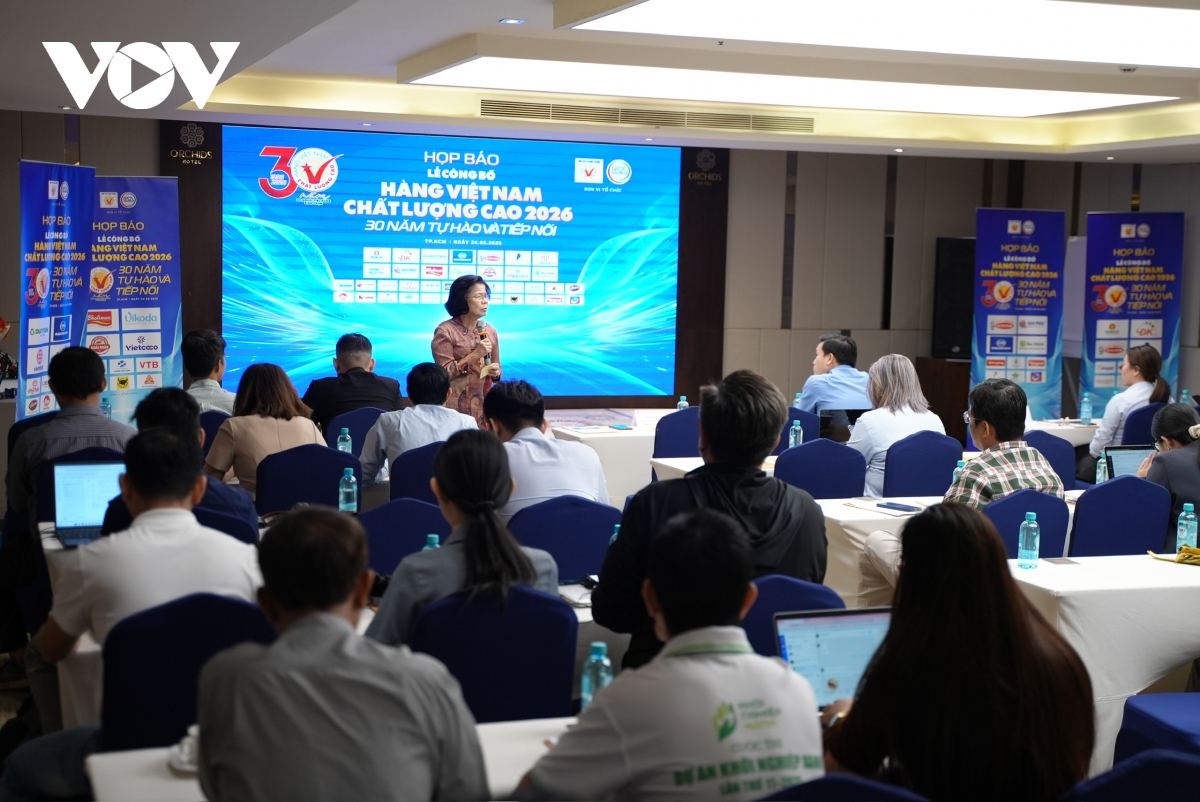 581 doanh nghiep dat danh hieu hang viet nam chat luong cao 2026 hinh anh 1