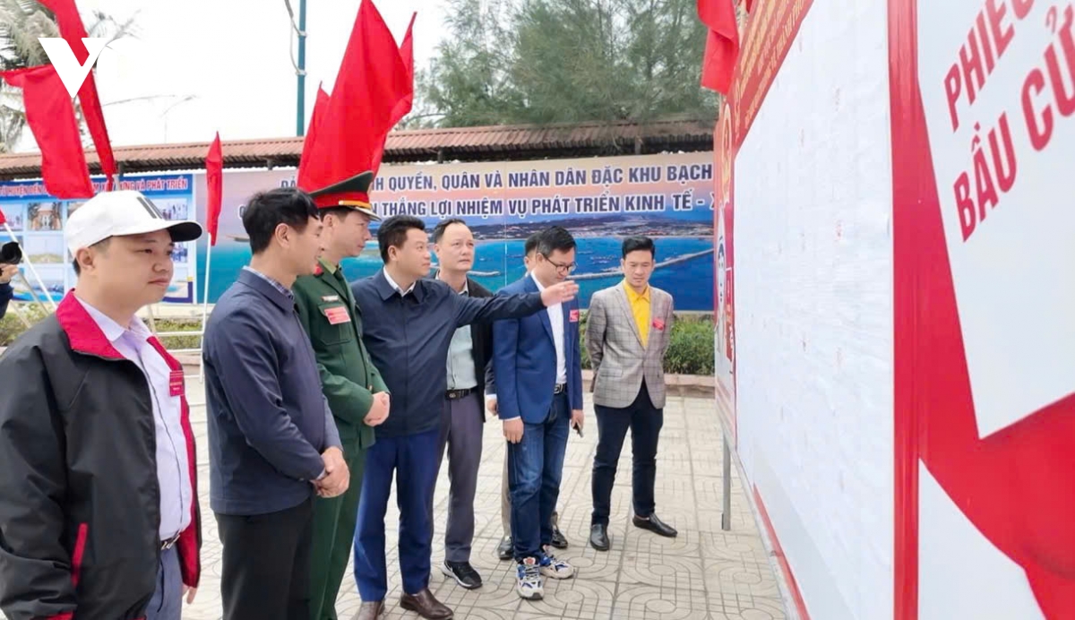 Đặc khu Bạch Long Vĩ bầu cử sớm hơn 1 ngày